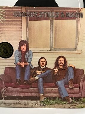 Crosby, Stills, & Nash - Self Titled LP (1969) Atlantic SD8229